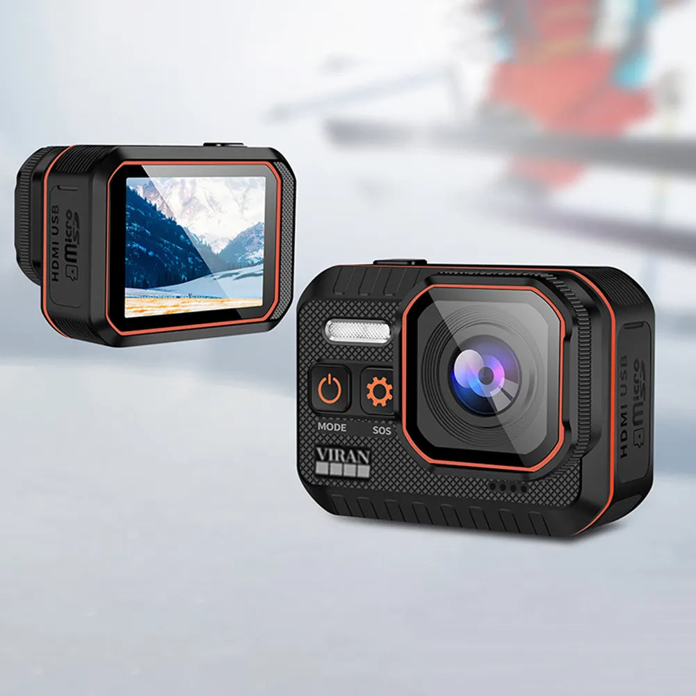 Anti-shake Action Camera With Remote Control