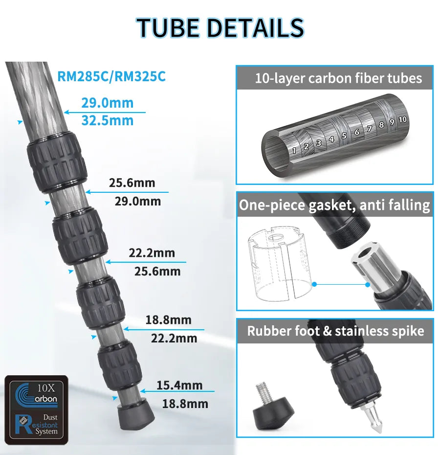 Professional Carbon Fiber Monopod