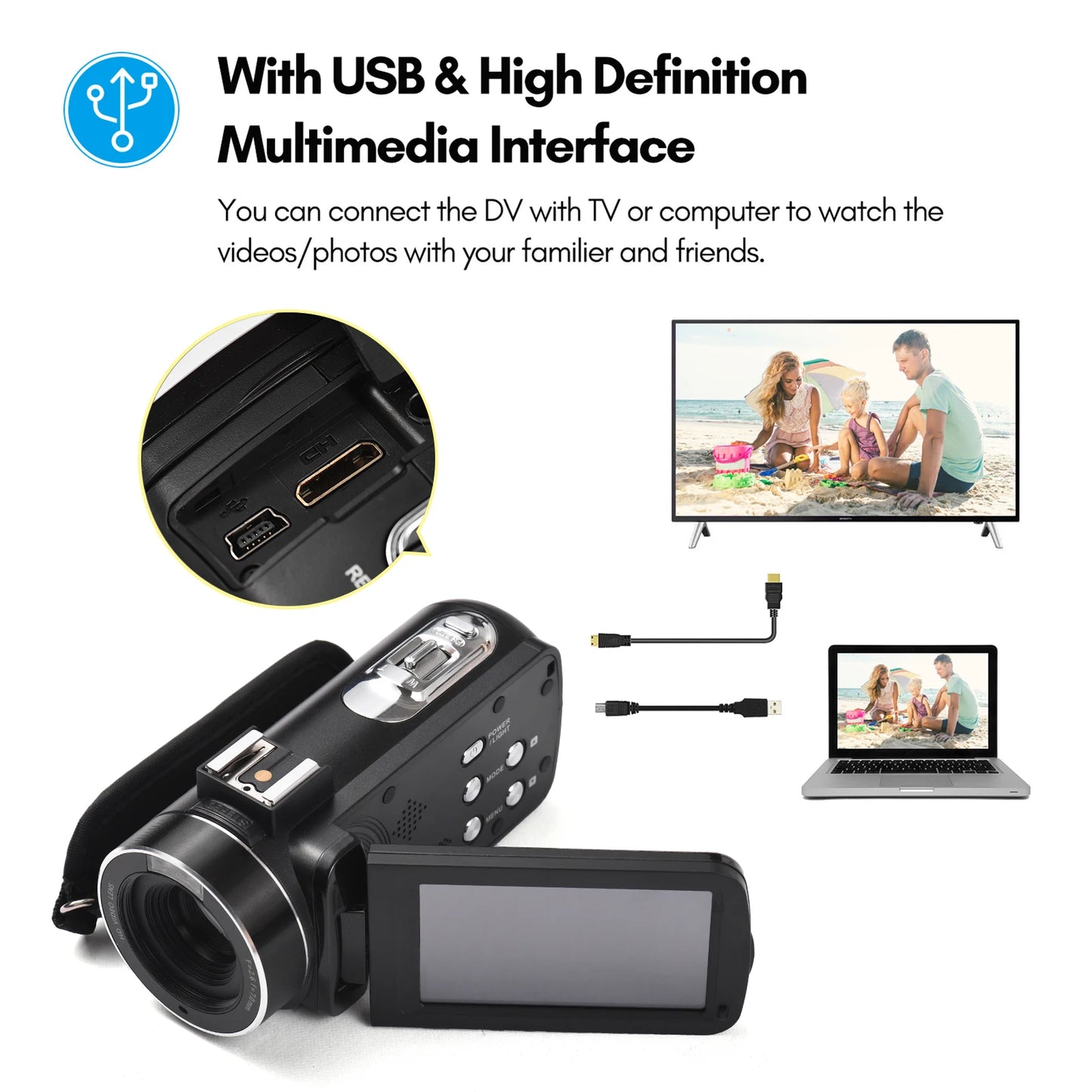 Digital Video Camera/Camcorder