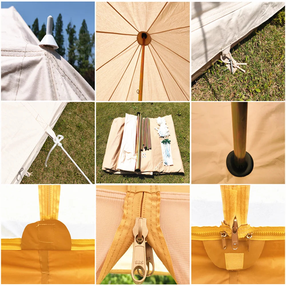 Outdoor Safari Bell Tent