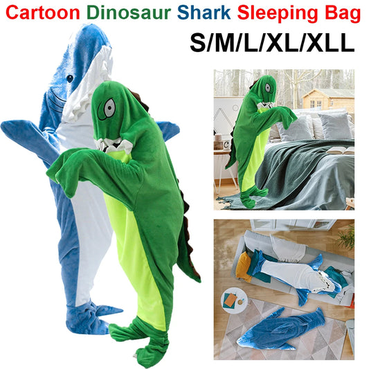 Wearable Cartoon Animal Blanket